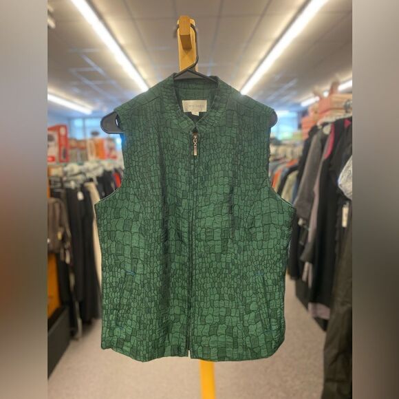 Med erin London green vest - Picture 1 of 3